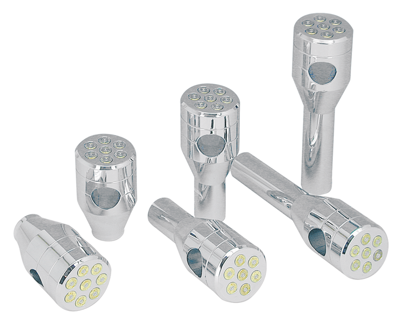 38 Special Risers 6 Inch Chrome