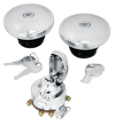 Gascap Set Late Chrome Key El-Ignition Switch