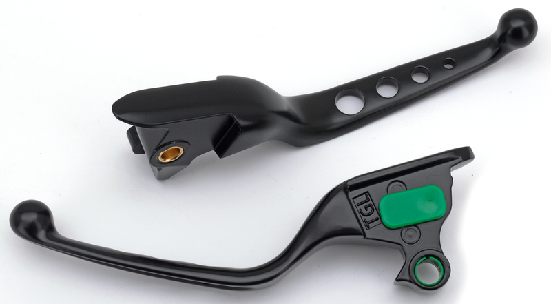 Matt Black 4-Hole Levers St15-Up