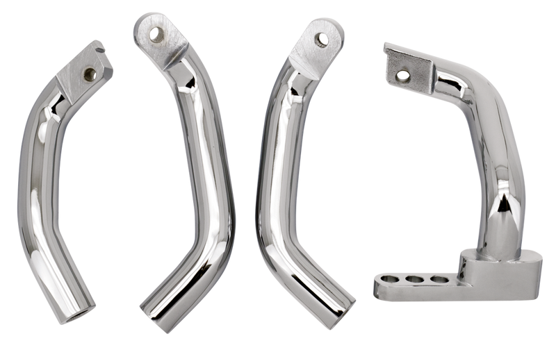 2 Inch Footboard Ext.Kit FLH/T83-08 Chrome