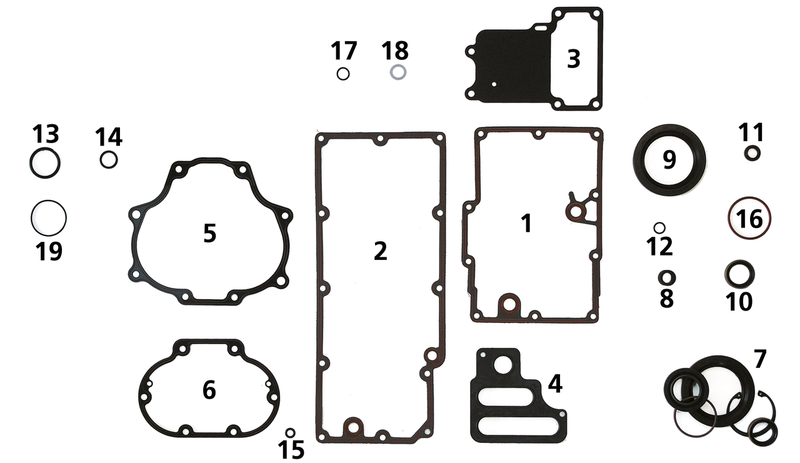 Transmission Seal Kit FXD06-17 FST07-17