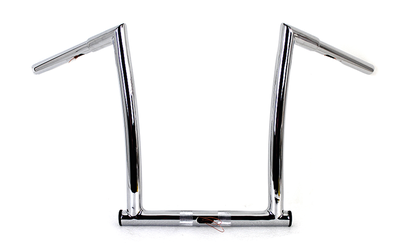 Chizeled Phat Handlebars For Road Glide 16 Inch Chizeled Bar 1.25 Inch Chrome Dimpled Tbw