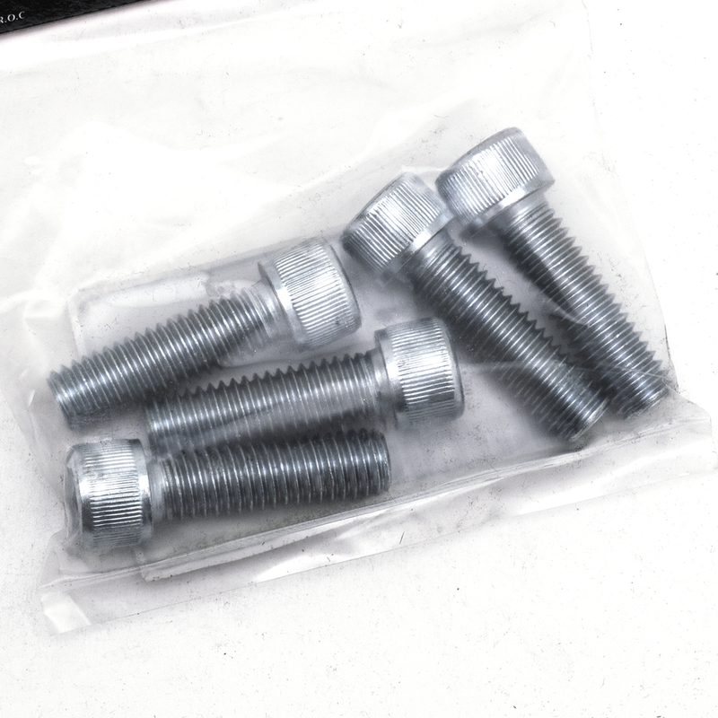 Zinc Allen Bolt 7/16-14X1-1/2 Inch - Pack Of 5