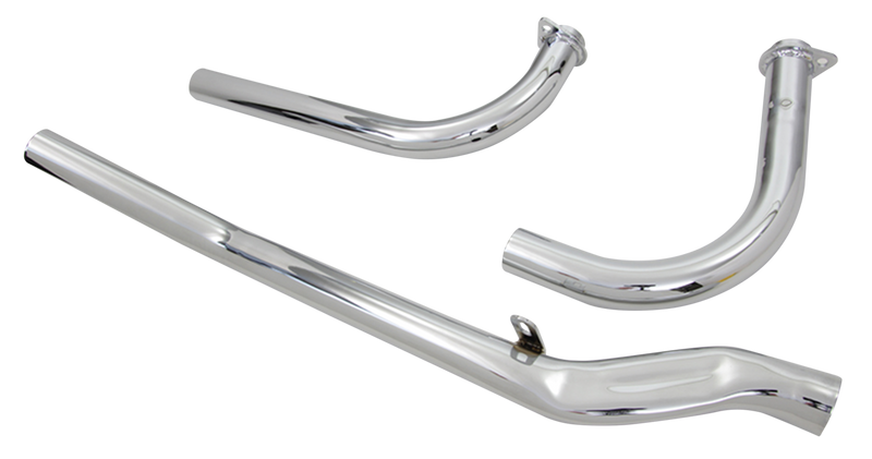 V-Twin Upsweep Exhaust Headers Chr Upsweep Headers Bt66-69 Rigid