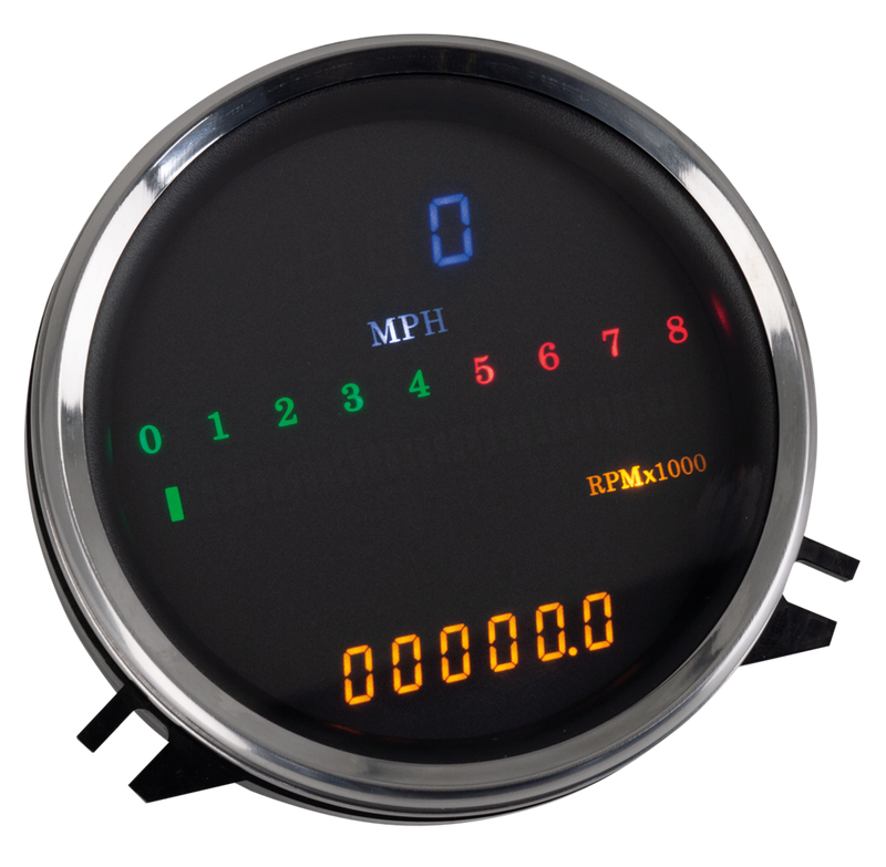 Full Digital MPH Speedo/Tacho Oe Fit