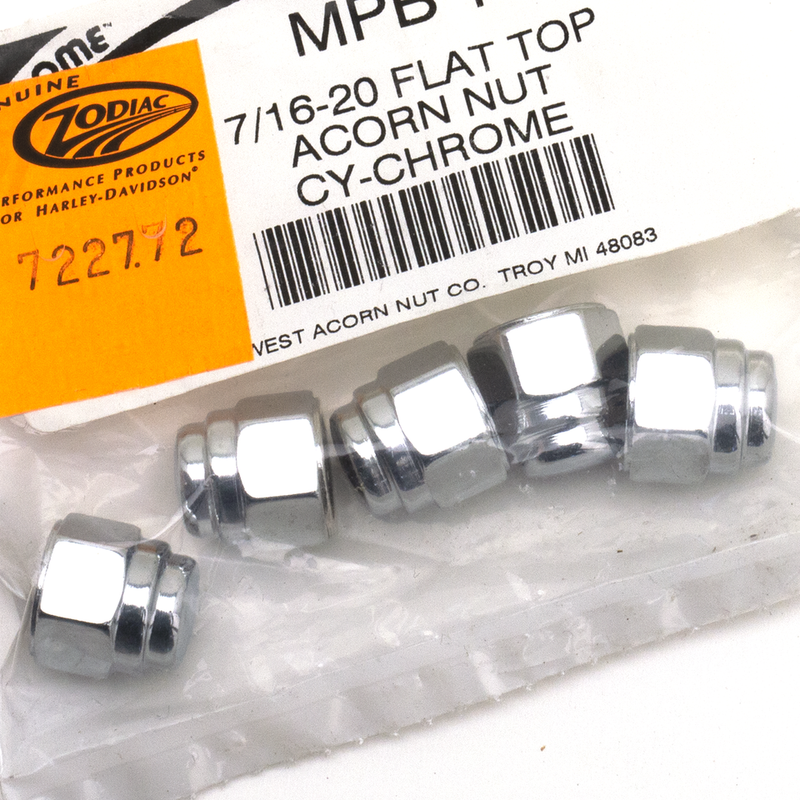 7/16-20 Flat Top Acorn Style Nut Assortment - Pack Of 5