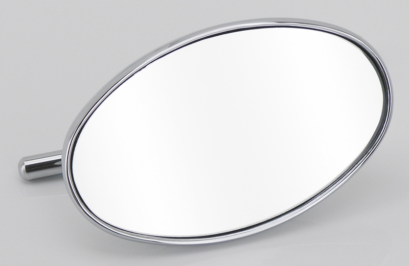 Slimline Mirror De Luxe With Visor