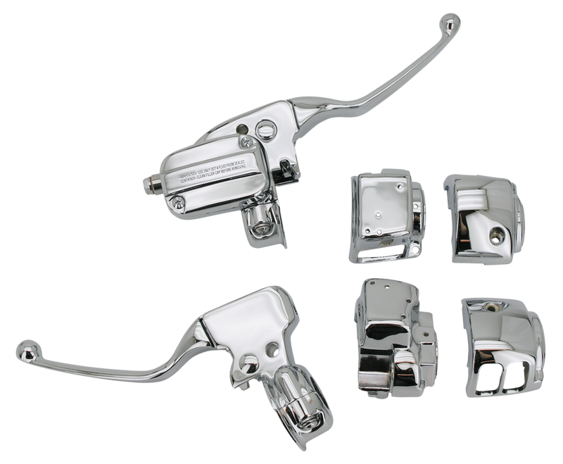 Chrome Switch Housing Kit FLH/T14-Up