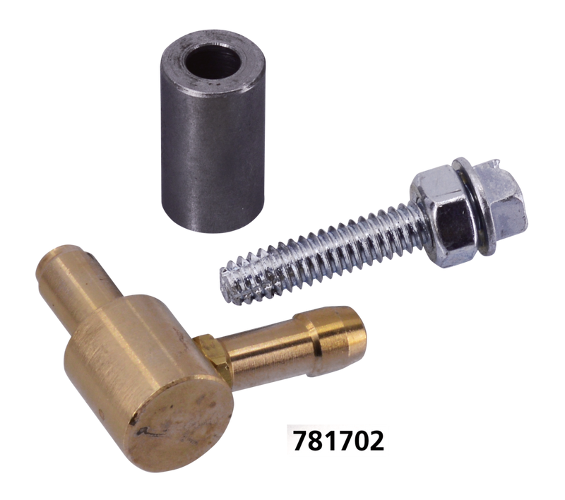 Brass Fuel Nipple 1/4 Inch Hose Hi Volume Cv