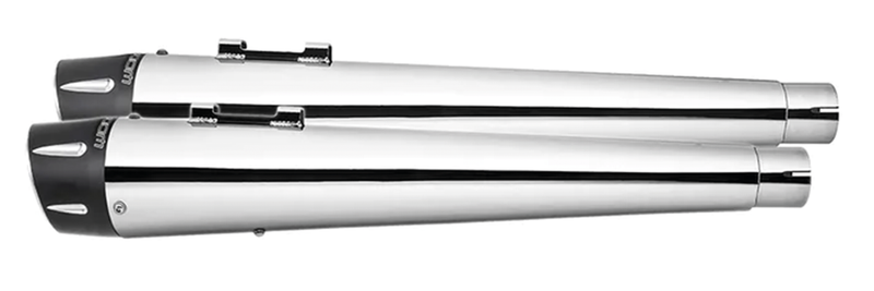 4.5 Inch Combat Slip-Ons Chrome/Black Sculpted FLH/T17-U