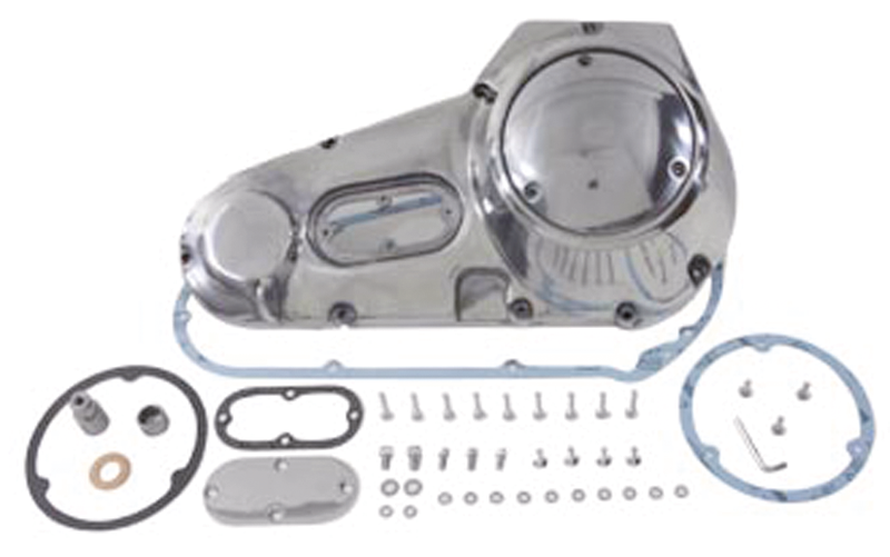 Outer Primary Cover Kit 1970-1984 Fl Shovelhead Polished Primary Cover Kit Fl70-84