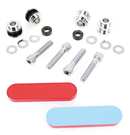 Detachable Sissy Bars For Milwaukee Eight Softail Chrome Docking Hw Kit St18-Up Std Frame