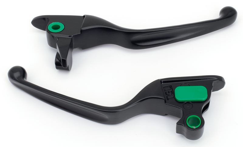 Brake & Clutch Levers FLH/T08-13 Black