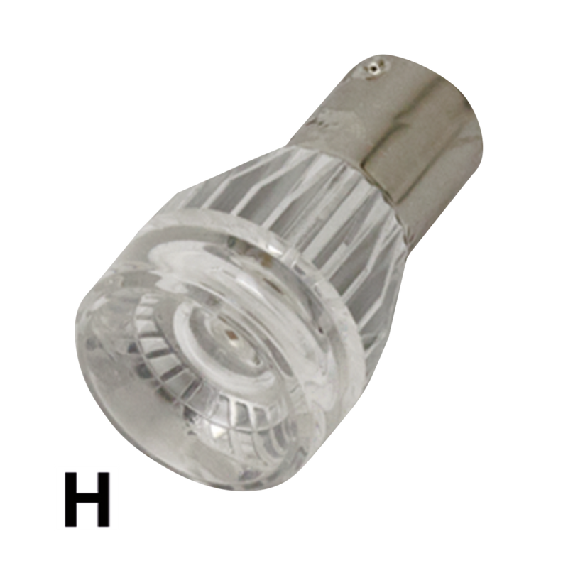 Single Fpr-1 Led Bulb Red Ba15S