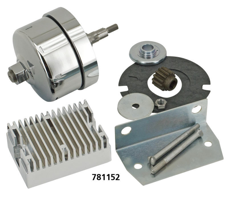 12 Volt Alternator Kit For Generator Models Alternator Conversion Kit Bt41-69 Chrome