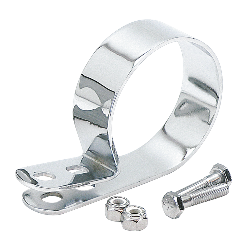 Chrome 3 1/4 Inch Muffler Clamp