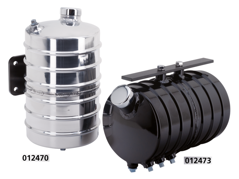 Horizontal Mount Beehive Oiltank Black