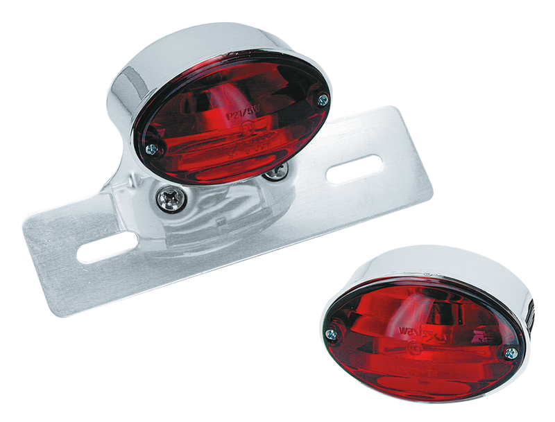 Medium Cateye Taillight W/Bracket Ec Approved