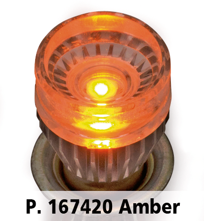 Dual FPR-1 Led Bulb Amber Bay15D