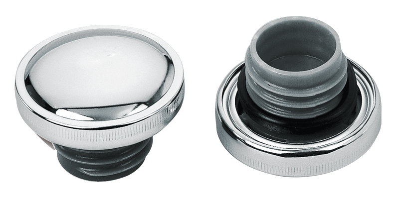 Chrome Gas Cap Vented 85-E18 Steel