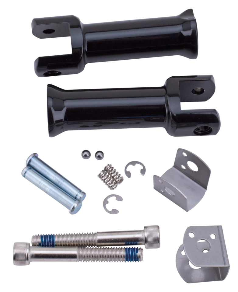 St18-Up Passenger Peg Mountkit Black
