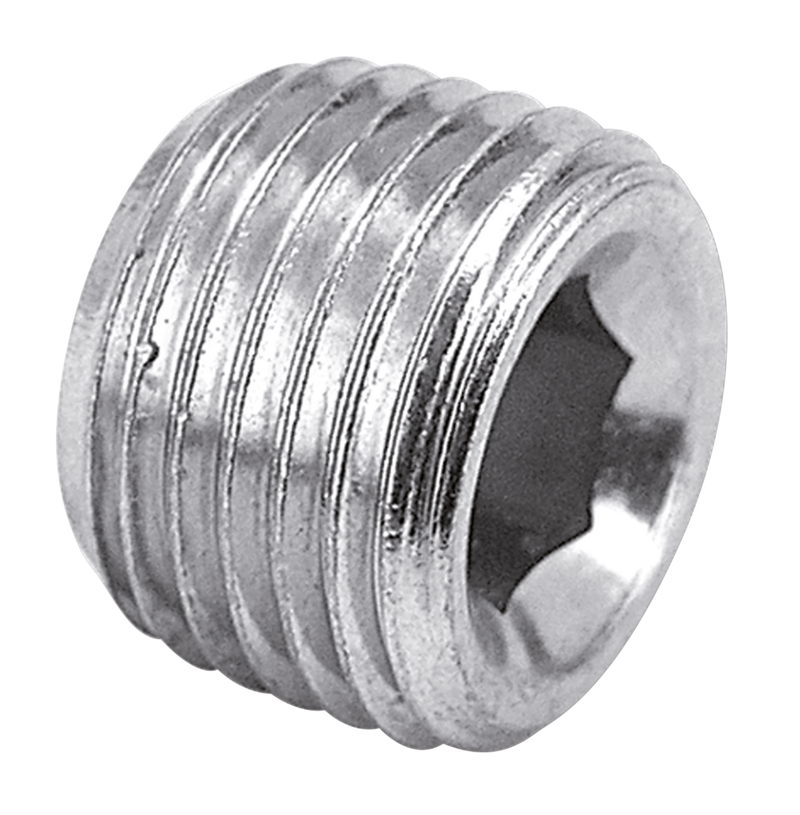 1/4 Inch Npt Plug Zinc Plated