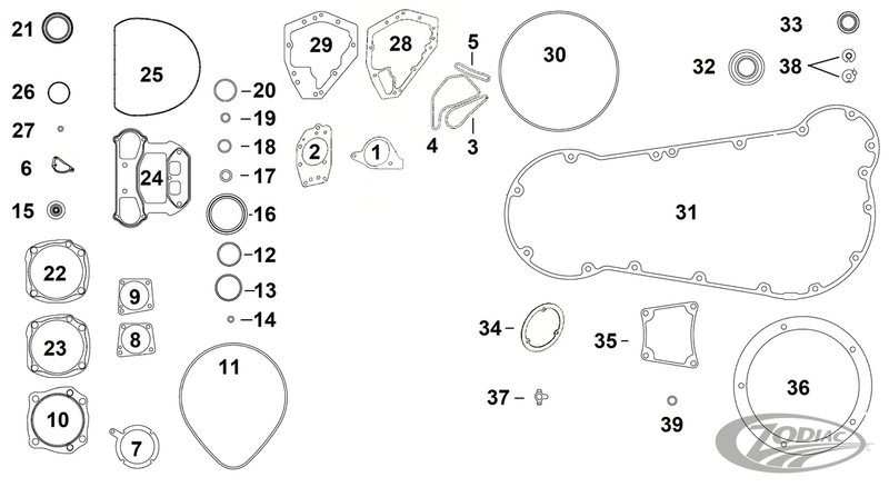 Seal Set/ Valve Stem Indian 03-14