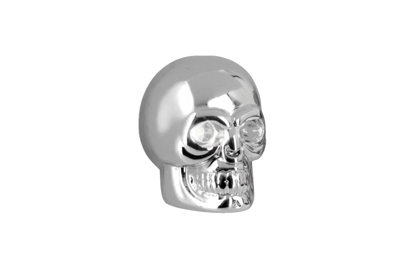 Cobalt Small Chrome Skulls White Leds