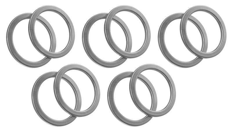 Banjo Bolt Seal Washer 11 MM Aluminum - Pack Of 10