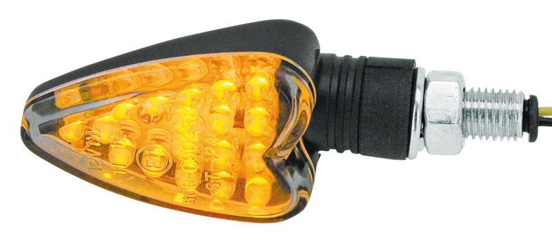 Black Heart Led Turn Signal E-Approved