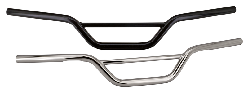 GZP Moto Bar Non-Dimpled Chrome 4-1/4 Inch