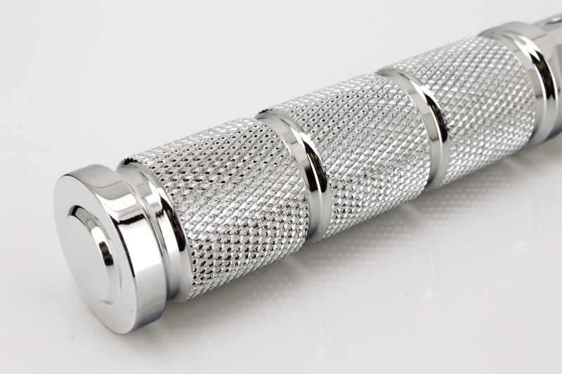 Chrome Knurled Rider Footpegs St18-Up