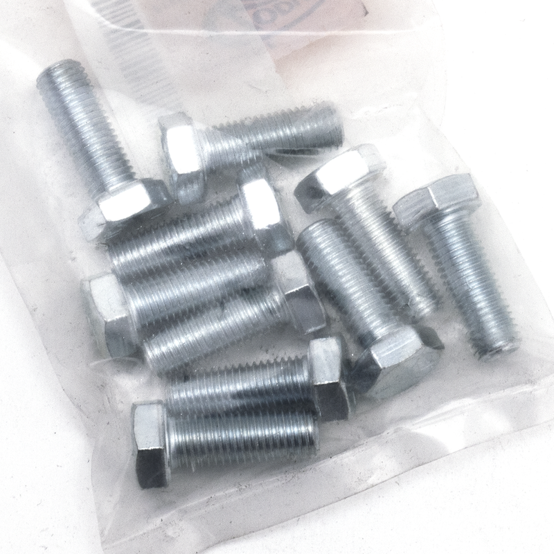 10Pck Hex Bolt 5/16-24X7/8 Inch Unf Zinc