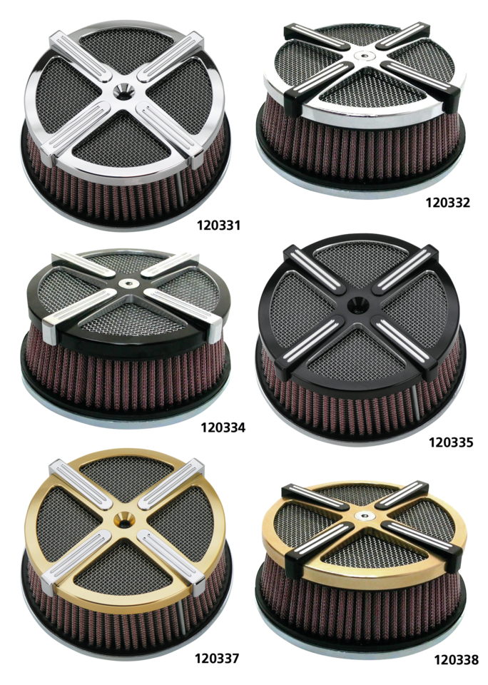 All Chrome 3D Active HP Aircleaner Kit