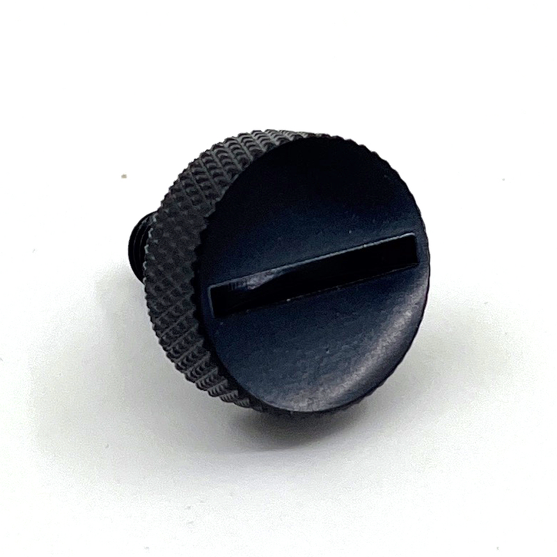 Blk Slotted Ezy Seat Screw 1-4-28