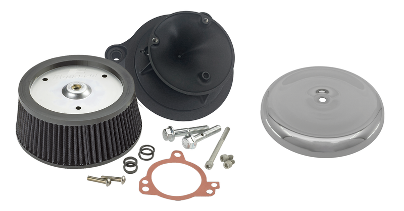 Powerx Intake With Cover Black / Chrome TBW Tc08-17