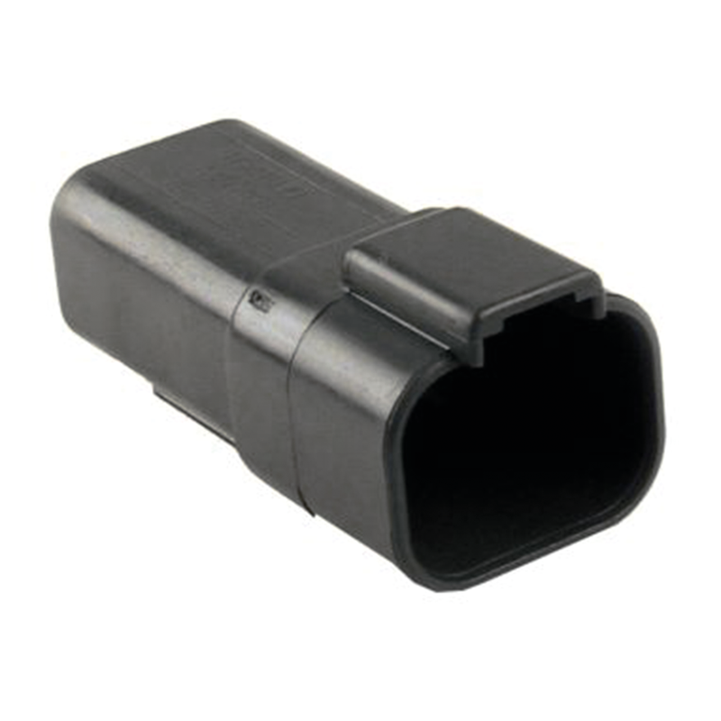 4 Pole Black Pin Housing