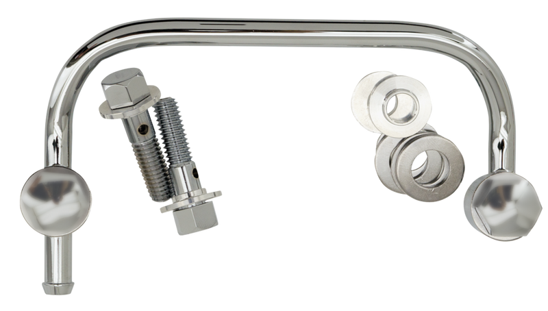 Breather Kit BT93-Up Chrome