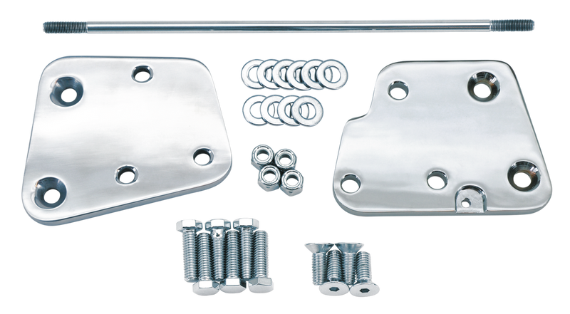 2 Inch Floorboard Extended Kit Softail 86 Chrome