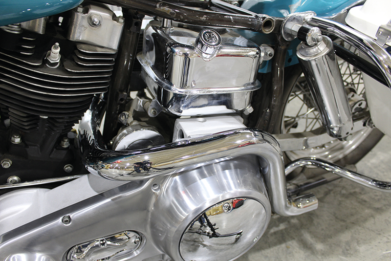 True Dual Headers For Late Shovelhead True Dual Exhaust Headers Chrome Fl70-84