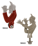 Devil License Plate Toppers & Fender Ornaments Devil License Plate Topper 3 1/2 Inch