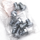 10Pck Hex Bolt 3/8-16X1/2 Inch Unc Zinc
