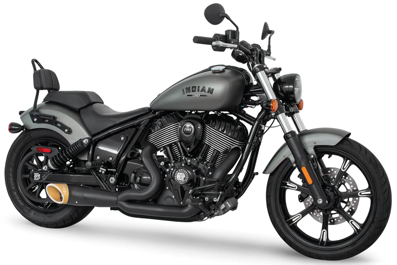 2-1 Turn-Out Black With  Cntr Gold Slash Chief22-