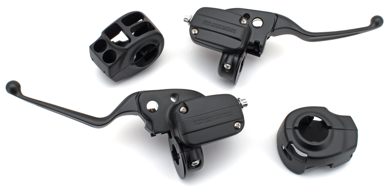 Black Handlebar Controls FLH/T14-Up