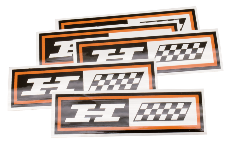 Old Style Decals Stickers & Transfers Oil Tank Decal FLH Style H-Long 5 Pack