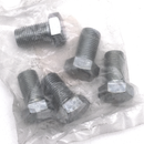 5Pck Hex Bolt 1/2-20X0.875 Inch Unf Zinc