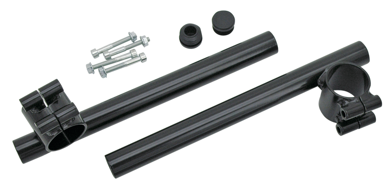 Black Clip-Ons For 41mm Forks