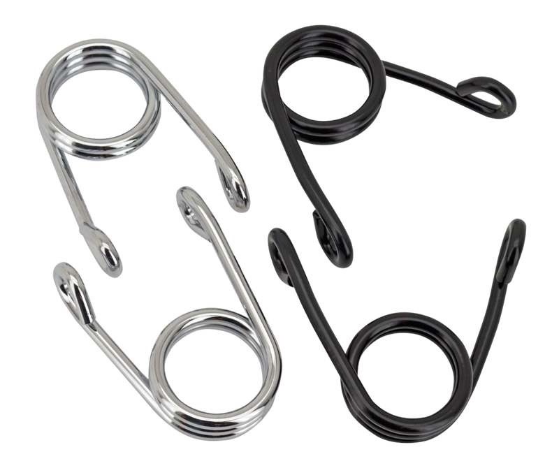 Chrome Torsion Seat Springs Set 2 Inch