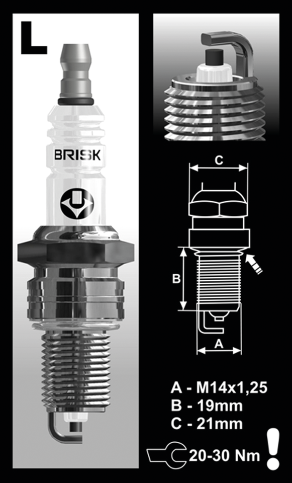 LR14YC Spark Plug Each