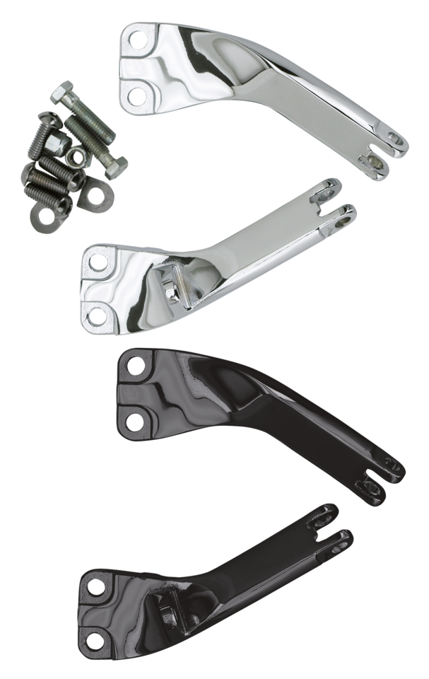 Chrome Passenger Peg Supports Fxd06-